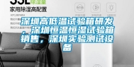 深圳高低温试验箱研发，深圳恒温恒湿试验箱销售，深圳实验测试设备