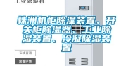 株洲机柜除湿装置、开关柜除湿器、工业除湿装置、冷凝除湿装置