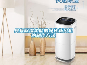 常见问题具有除湿功能的净化新风机的制作方法