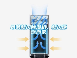 企业新闻吊装新风除湿机，新风徐徐而来