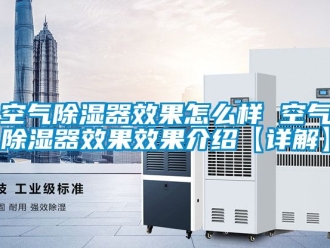 行业新闻空气除湿器效果怎么样 空气除湿器效果效果介绍【详解】