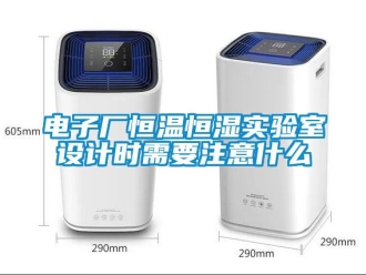 知识百科电子厂恒温恒湿实验室设计时需要注意什么