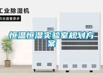 知识百科恒温恒湿实验室规划方案
