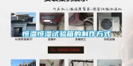 恒温恒湿试验箱的制作方式