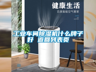 常见问题工业车间除湿机什么牌子好 返回列表页