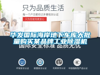 行业新闻华发国际海岸地下车库大批量购买某品牌工业除湿机