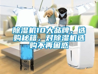 企业新闻除湿机10大品牌，选购秘籍，对除湿机选购不再困惑