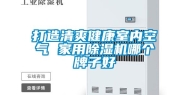 打造清爽健康室内空气 家用除湿机哪个牌子好