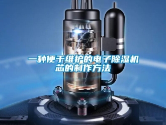 行业新闻一种便于维护的电子除湿机芯的制作方法