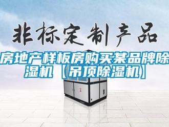 企业新闻房地产样板房购买某品牌除湿机【吊顶除湿机】