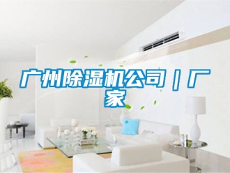 企业新闻广州除湿机公司｜厂家
