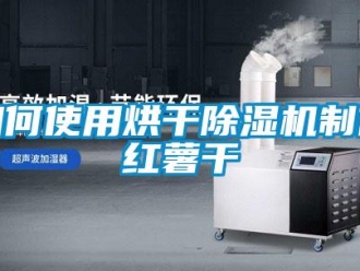 常见问题如何使用烘干除湿机制作红薯干
