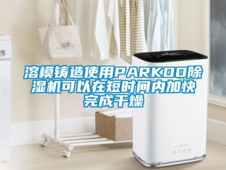 行业新闻溶模铸造使用PARKOO除湿机可以在短时间内加快完成干燥