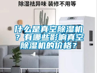 企业新闻什么是真空除湿机？有哪些影响真空除湿机的价格？