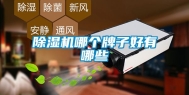 除湿机哪个牌子好有哪些