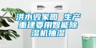 洪水毁家园 生产重建要用智能除湿机抽湿