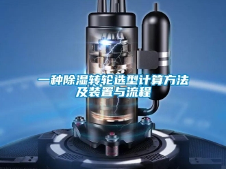 常见问题一种除湿转轮选型计算方法及装置与流程