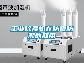 企业新闻工业除湿机在防霉防潮的应用