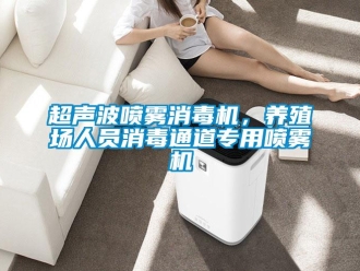 企业新闻超声波喷雾消毒机，养殖场人员消毒通道专用喷雾机