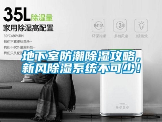 企业新闻地下室防潮除湿攻略，新风除湿系统不可少！