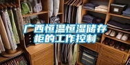 广西恒温恒湿储存柜的工作控制