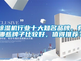 企业新闻除湿机行业十大知名品牌，有哪些牌子比较好，值得推荐？