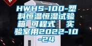HWHS-100-塑料恒温恒湿试验箱 可程式  实验室用2022-10-24