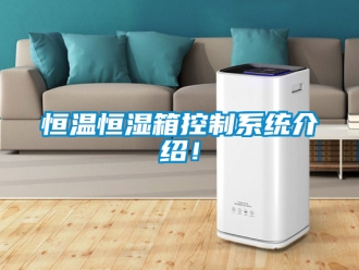 知识百科恒温恒湿箱控制系统介绍！