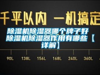 企业新闻除湿机除湿器哪个牌子好 除湿机除湿器作用有哪些【详解】