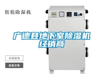 行业新闻广德县地下室除湿机经销商