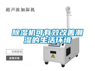 常见问题除湿机可有效改善潮湿的生活环境