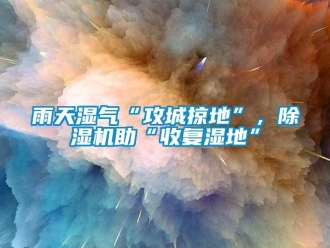 知识百科雨天湿气“攻城掠地”，除湿机助“收复湿地”