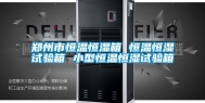 郑州市恒温恒湿箱 恒温恒湿试验箱 小型恒温恒湿试验箱