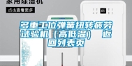 多重工位弹簧扭转疲劳试验机（高低温） 返回列表页