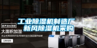 工业除湿机制造厂 新风除湿机采购