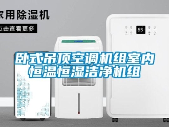 知识百科卧式吊顶空调机组室内恒温恒湿洁净机组