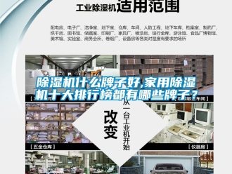 常见问题除湿机什么牌子好,家用除湿机十大排行榜都有哪些牌子？