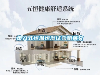 知识百科步入式恒温恒湿试验箱英文