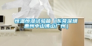 恒温恒湿试验箱（东莞深圳惠州中山佛山广州）