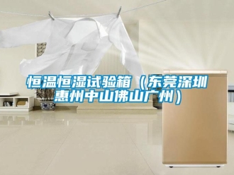 知识百科恒温恒湿试验箱（东莞深圳惠州中山佛山广州）