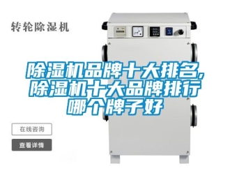 企业新闻除湿机品牌十大排名,除湿机十大品牌排行哪个牌子好