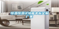 恒温恒湿试验箱非标定制厂家