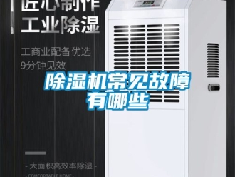 企业新闻除湿机常见故障有哪些