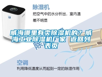 企业新闻威海哪里有卖除湿机的？威海工业除湿机厂家 返回列表页
