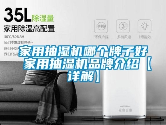 企业新闻家用抽湿机哪个牌子好 家用抽湿机品牌介绍【详解】