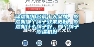 除湿机排名前十大品牌，除湿机哪个牌子效果更好，除湿机什么牌子好，哪个牌子除湿机好