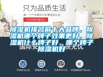 企业新闻除湿机排名前十大品牌，除湿机哪个牌子效果更好，除湿机什么牌子好，哪个牌子除湿机好