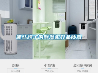 行业新闻哪些牌子的除湿机好品质高