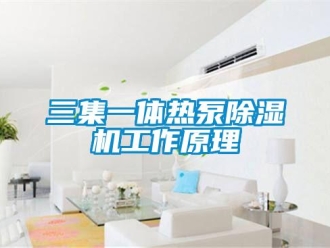 行业新闻三集一体热泵除湿机工作原理