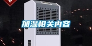 加湿相关内容